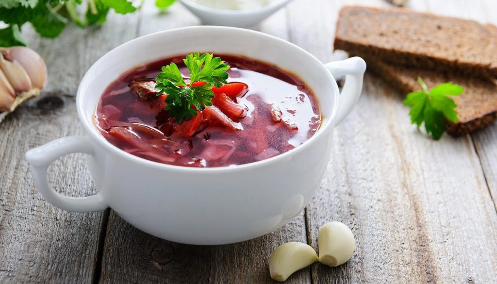 Vegetarian borscht
Kremlin diet