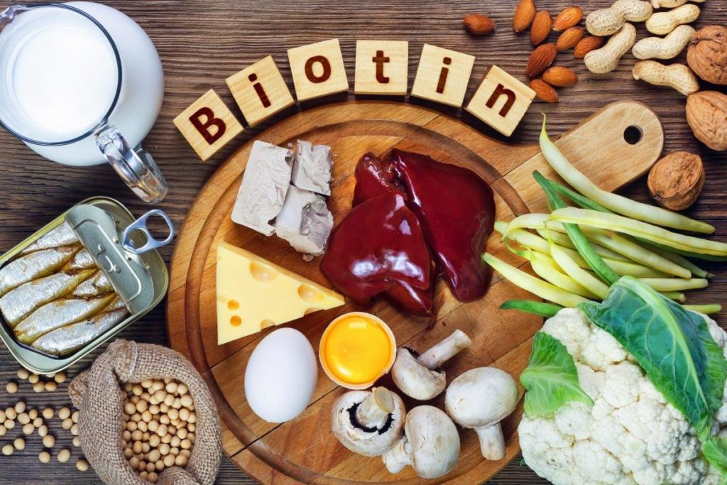 В каких продуктах содержится биотин