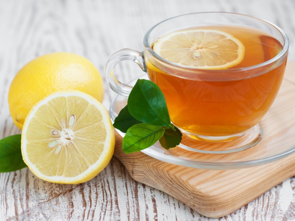 Зеленый чай с лимоном для похудения